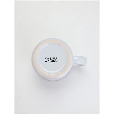 УЦЕНКА Кружка керамическая новогодняя «Большого счастья», 530 мл