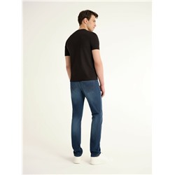 Slim CONTE CNM-04 Джинсы slim из eco-friendly денима с эффектом потёртостей
