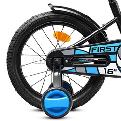 Велосипед 16" Rocket First, цвет черный