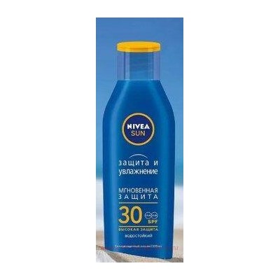 Nivea Лосьон солнцезащитный Защита и увлажнение SPF 30 100 мл