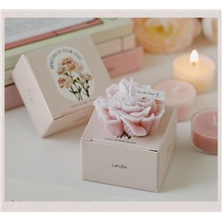Свеча-мини ароматическая фигурная "ЦВЕТОК" в коробке, 5,7 см. 30 гр.