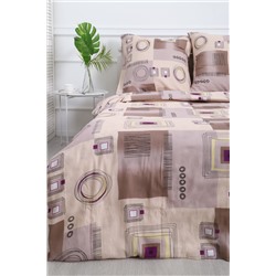 Комплект постельного белья 1.5 спальный Графика Шоколад