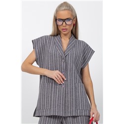 Жилет Орлеан (полоска/серый)