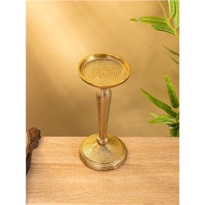 Подсвечник «Звездная пыль», 10×10×23 см, алюминий