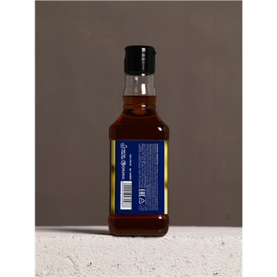 Подарочный набор новогодний «Богатства в Новом году»: гель для душа во флаконе виски, аромат древесный, 250 мл; платок в форме сигары