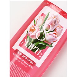 Гель для душа «С 8 Марта!», 200 мл, аромат клубничной карамели, Чистое счастье