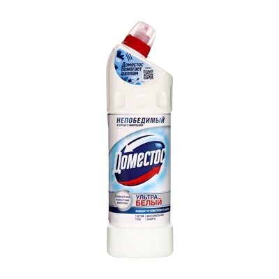 Гель для сантехники Domestos «Ультра белый», для унитаза, 1 л