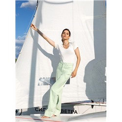 БРЮКИ ЖЕНСКИЕ ДЖИНСОВЫЕ 2023-DTW1302-1