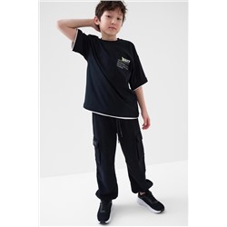 Фуфайка трикотажная для мальчиков (футболка) PLAYTODAY, 1242474