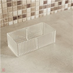 VETTA Органайзер для косметики универсальный CRYSTAL, 16,5x8,5x5,3 см