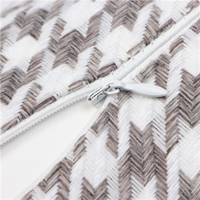 Наволочка декоративная Этель Trend 43×43 см, цвет серый, 100 % полиэстер