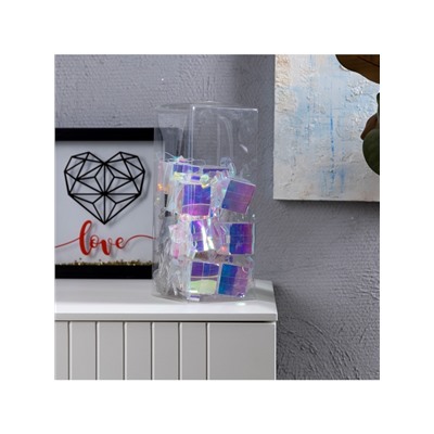 Гирлянда «Нить» 2.5 м с насадками «Подарки», IP20, прозрачная нить, 10 LED, свечение белое, 220 В