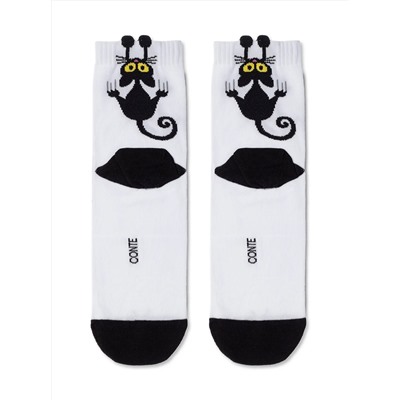 Conte elegant Носки CLASSIC с пикотом «Black cat»