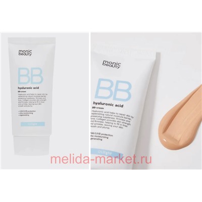 Корея Monic Beauty ВВ-Крем для лица Code с гиалуроновой кислотой тон 01 Light 50  мл