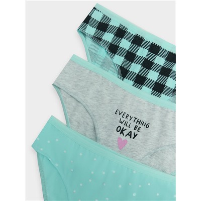 ТРУСЫ ДЛЯ ДЕВОЧЕК (3ШТ.) 417742-3