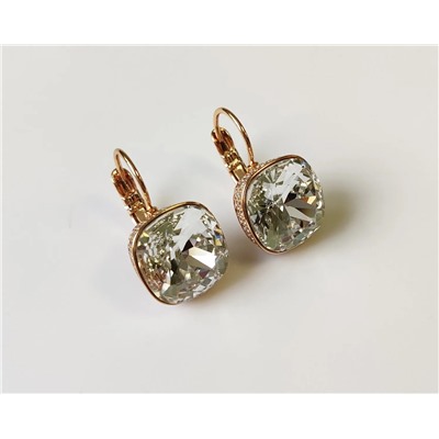 Серьги с кристаллами Swarovski