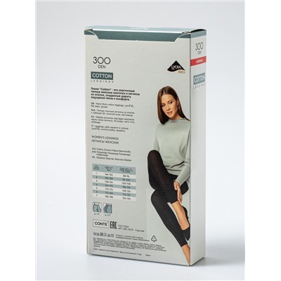Cotton Leggins 300 XL ; XXL (Легинсы женские, Conte elegant )