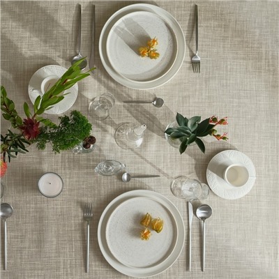 Скатерть «Доляна. Душевная кухня», 146×180 см, 50% хлопок, 50% п/э, рогожка 158 г/м²