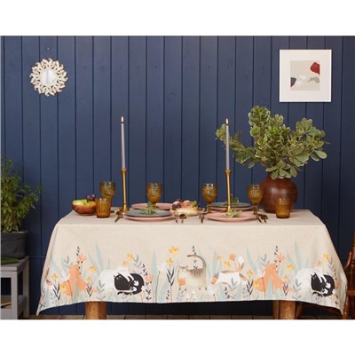 Скатерть «Этель» Meow149×110 см, 100% хлопок, саржа 190 г/м²