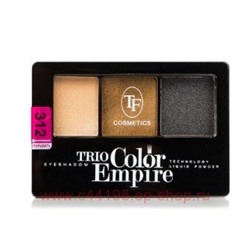 Triumph Тени для век трехцветные тон 312 Золотой смоки CTE22 35 гр