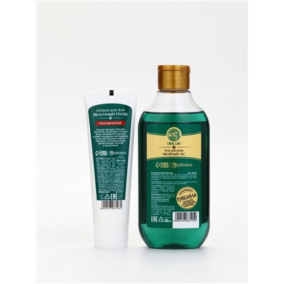 Подарочный набор новогодний «Волшебные истории», гель для душа 300 мл и лосьон для тела 85 мл, URAL LAB