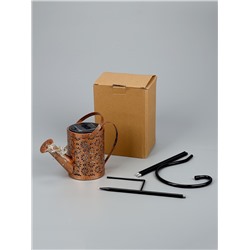 УЦЕНКА Фонарь подвесной на солнечной батарее «Лейка», 9.5×21×15 см, нити 60 см, 37 LED, Т/БЕЛЫЙ 10