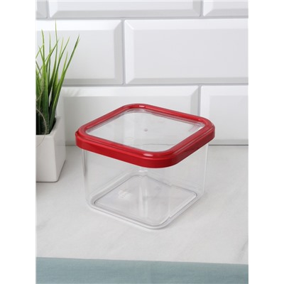 Банка для сыпучих продуктов 0,6 л Cubbo / 26602 /уп 24/