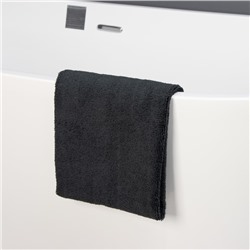 Тряпка для пола Raccoon, 220 г/м², 60×80 см, микрофибра, ультразвуковая обработка края, 2 шт, черная
