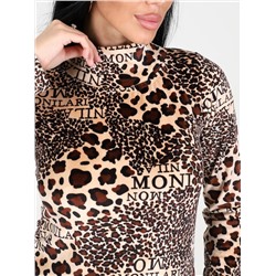 Блезир - водолазка коричневый