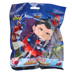 Игрушка - антистресс "Сквиш малыш" "Супер герои. Красный плащ" флоупак, Супер Жим