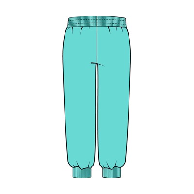 Брюки трикотажные для девочек