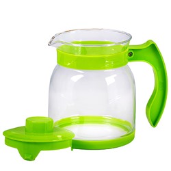 29954-2 Чайник заварочный зел1,5 л стекло MB (х24)