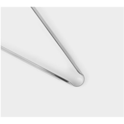 Щипцы кухонные «Лопатка», 201 сталь, 24 см, цвет серебристый