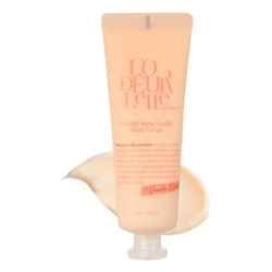 LODEURLETTE Крем для рук увлажняющий с ароматом ванили / In England Colorfit Burnt Vanilla Hand Cream, 50 мл 24063