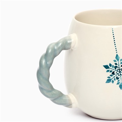 Кружка новогодняя керамическая «Уютного нового года», 500 мл