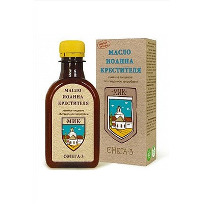 Эликсир "Иоанна Крестителя" на льняном масле 200мл ЭКОПРОДУКТЫ, 1175889