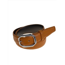 Ремень женский из искусственной кожи , цвет  рыжий