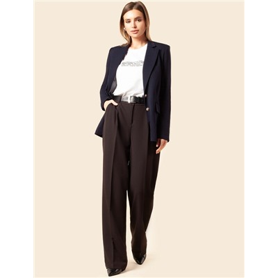 Жакет трикотажный из тонкого футера с эластаном на подкладке