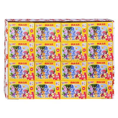 Пазлы 54 "Цветняшки"