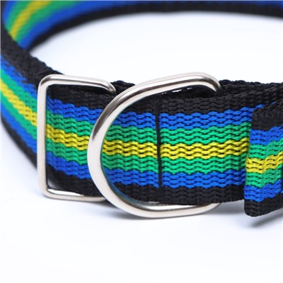 Ошейник четырехслойный, 50×3 см, разноцветный