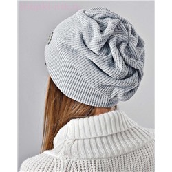 Велюр люрекс Роза Шапка (56-58)