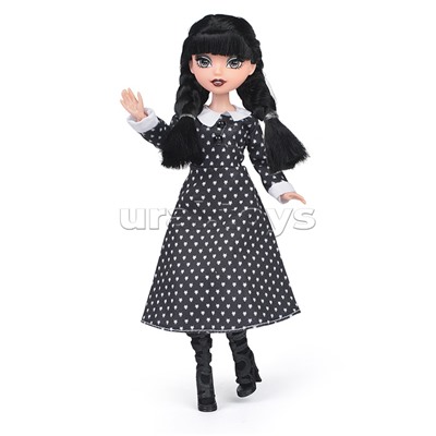 Модная кукла Glam Divas Вэнди с аксессуарами, платье в горох 25 см.