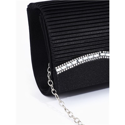 Сумка женская на магните, цвет чёрный