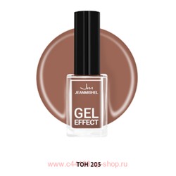 JEANMISHEL Лак Nude collection с эффектом геля тон 205 карамельный 12мл