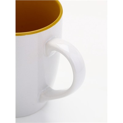 Кружка керамическая новогодняя «С тобой балдЁж», 690 мл