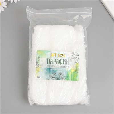 Парафин для изготовления свечей 1000 г температура плавления 60°