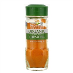 McCormick Gourmet, Organic, Ground Turmeric, 1.37oz (38 g)