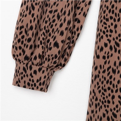 Платье мини женское на пуговицах MIST, размер 50, бежевое