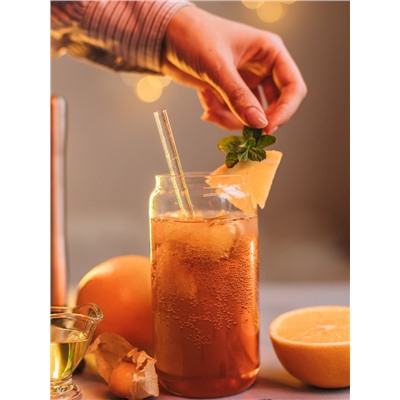 Стаканы Magistro «Брук», 350 мл, 7×12 см, набор 2 шт., стекло, прозрачные