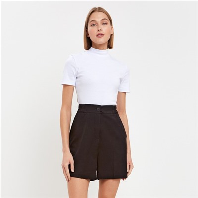 Футболка женская MINAKU SLIM FIT, белая, размер 42